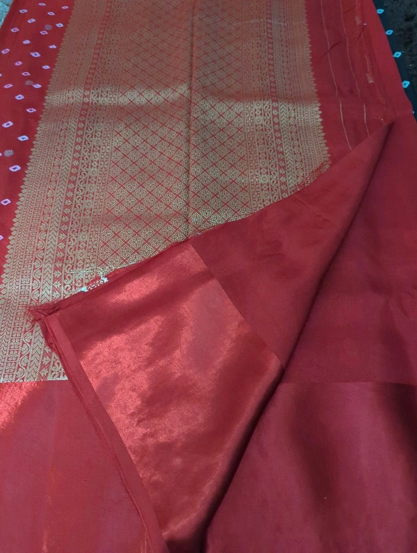 Pure Tusser RAW Mango  - Morocco Brown