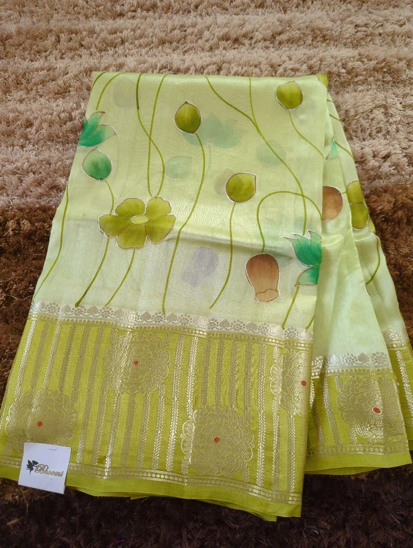 Pure Tusser Raw Mango - Chelsea Cucumber