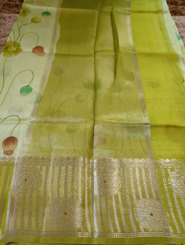 Pure Tusser Raw Mango - Chelsea Cucumber