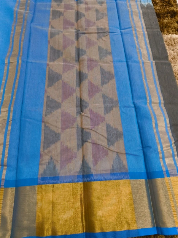 Pure Handloom Ikkat Cotton 