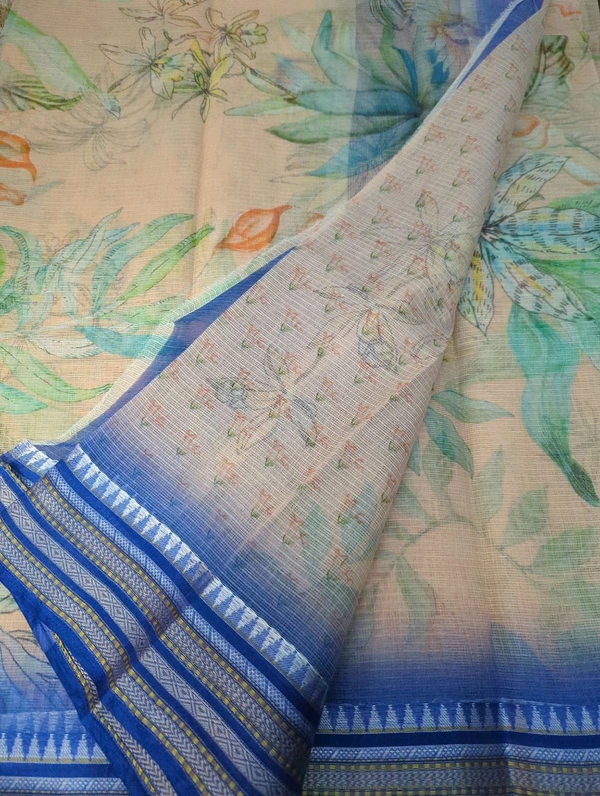 Pure Cotton Kota Vidarbha - Papaya Whip