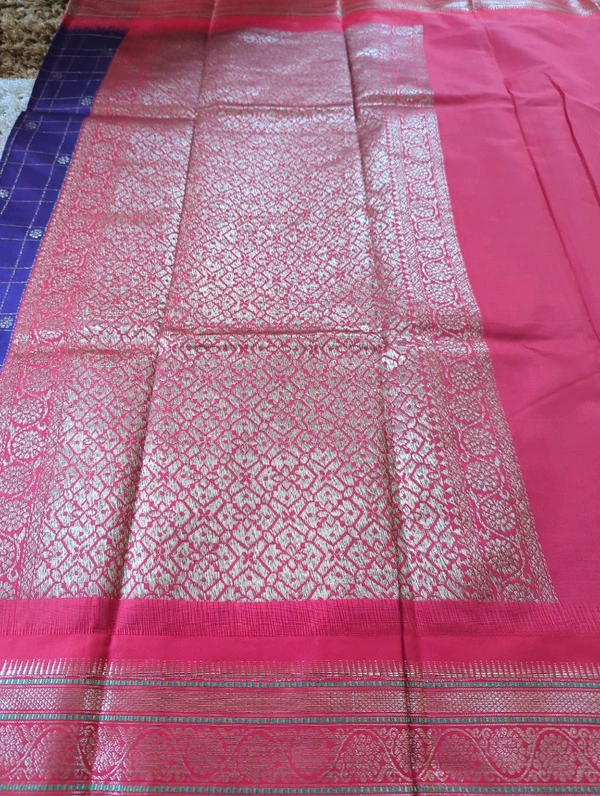 Beneras Paithani  - Purple