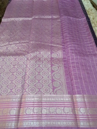 Raw Mango Checks - Pigment Indigo