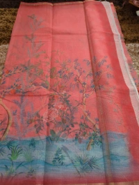 Pure Cotton Kota Digital  - Tickle Me Pink