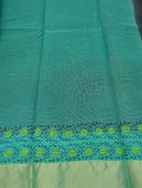 Pure Cotton Kota Block - Black