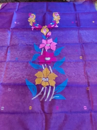 Pathani Muslin Suit - Purple