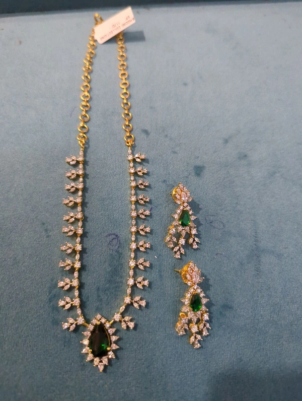 CZ Stone Necklace 