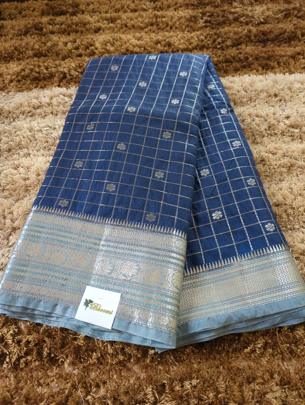 Raw Mango Checks - Blue