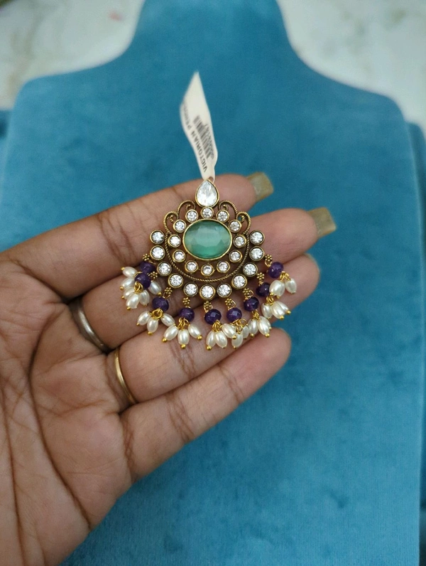 Victorian Pendant  - Vz, Jungle Mist