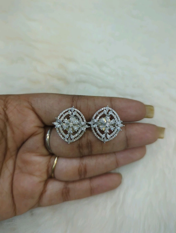 Silver Copy Studs  - Vz