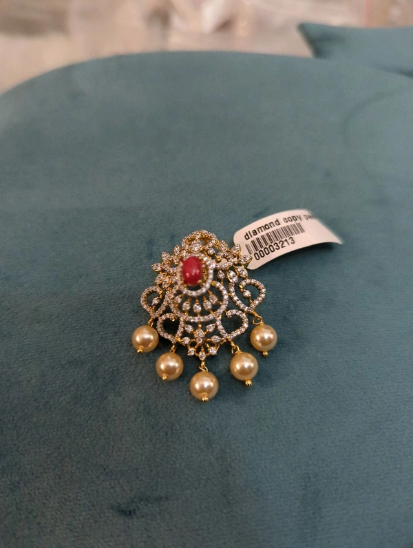 Diamond Copy Pendent  - Vz, Red