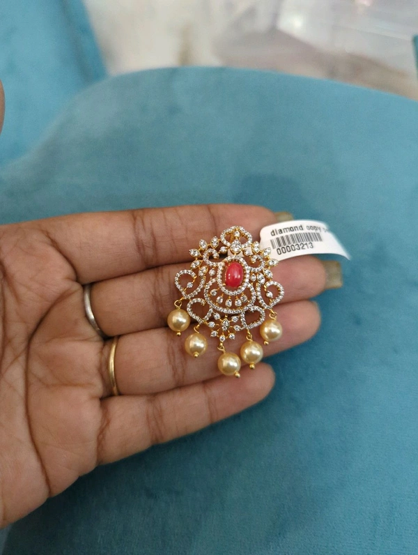 Diamond Copy Pendent  - Vz, Red