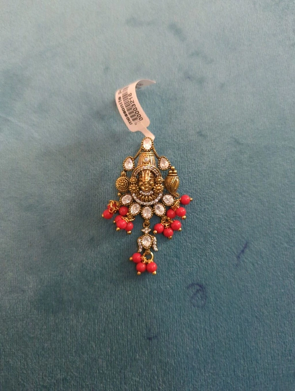 Mossonite Pendent  - Vz, Red