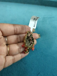 Mossonite Pendent  - Vz, Red