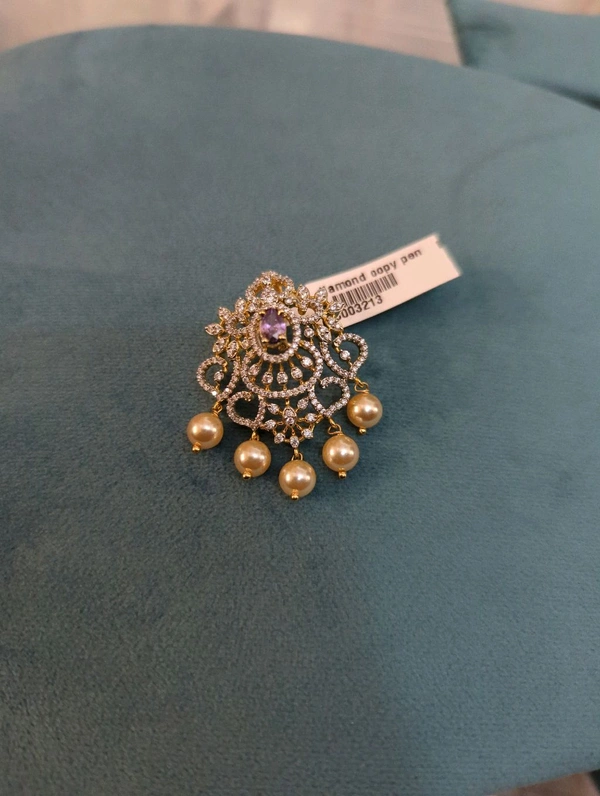 Diamond Copy Pendent  - Vz, Mauve