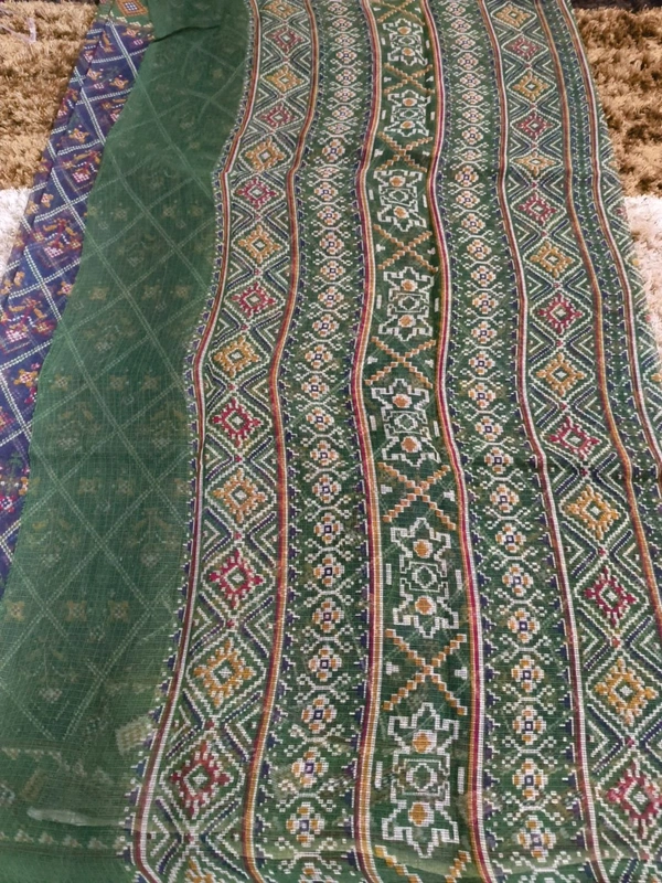 Pure Cotton Kota Block - Navy Blue 2