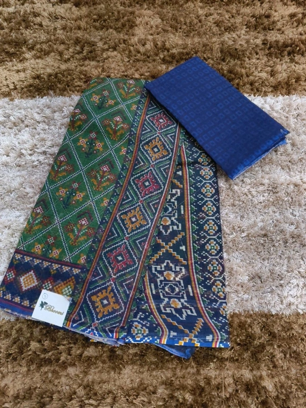 Pure Cotton Kota Block - Green 3