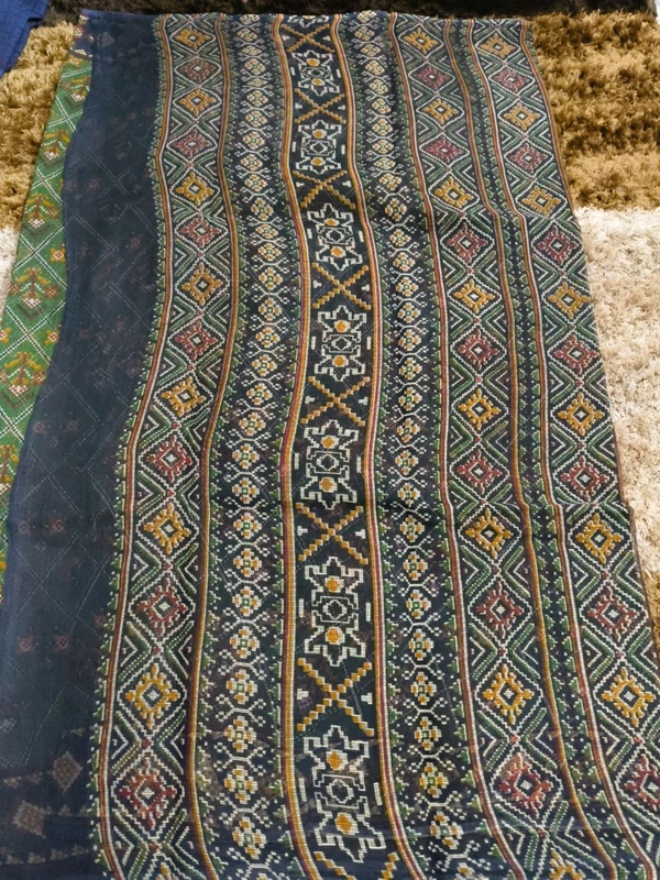 Pure Cotton Kota Block - Green 3