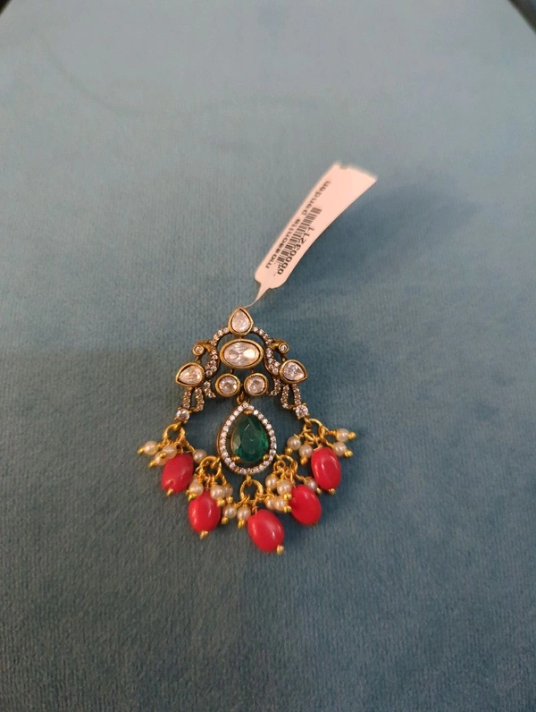 Mossonite Pendent  - Vz, Red