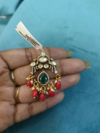 Mossonite Pendent  - Vz, Red