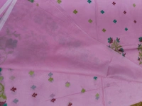 Pure Kota Super Net Embroidery  - Blush Pink