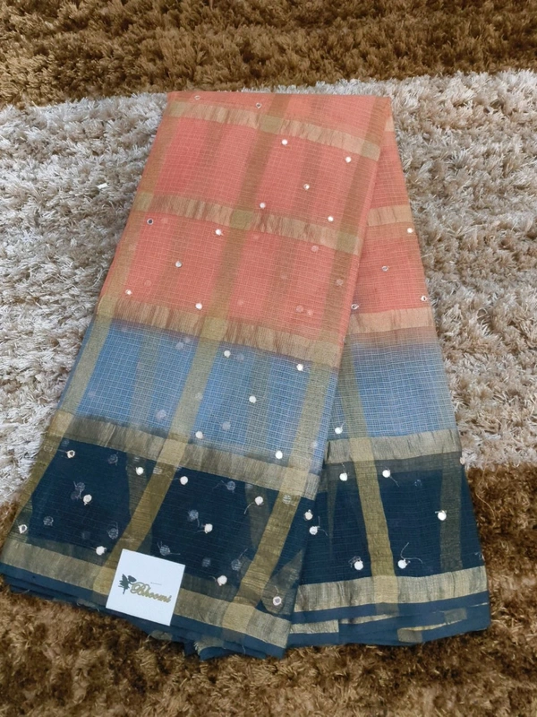 Pure Cotton Kota Weaving  - Wild Watermelon