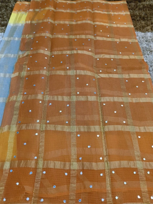 Pure Cotton Kota Weaving  - Gray