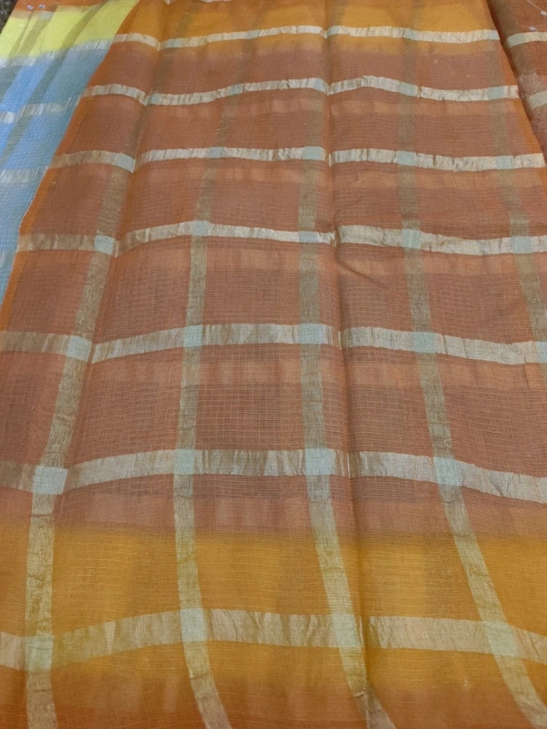 Pure Cotton Kota Weaving  - Gray