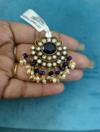 Victorian Pendant  - Vz, Navy Blue