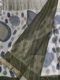 Pure Cotton Kota Block  - Outer Space 2