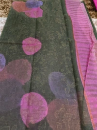 Pure Cotton Kota Block  - Lunar Green 6