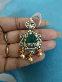 Victorian Pendant  - Vz, green