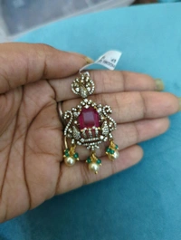 Victorian Pendant  - Vz, pink