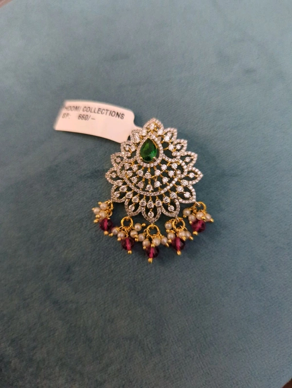 Diamond Copy Pendants - Vz, green