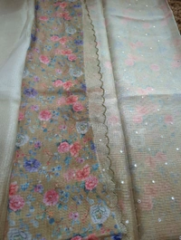 Silk Kota Mirror  - Moss Green