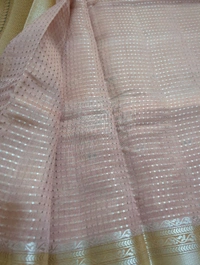 Pure Tusser Raw Mango  - Bone