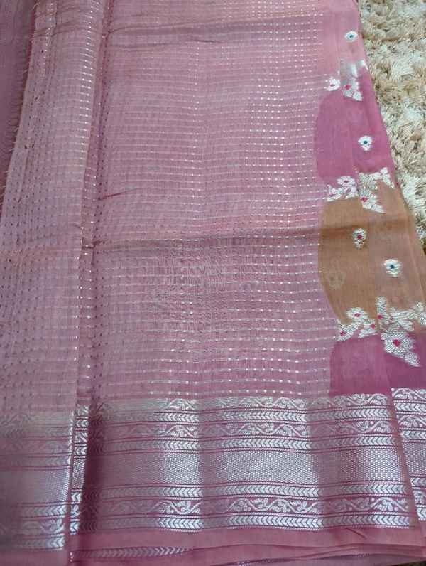 Pure Tusser Raw Mango  - Sundown