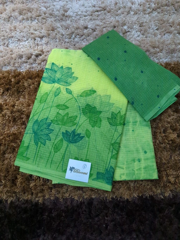 Pure Cotton Kota - Green 6