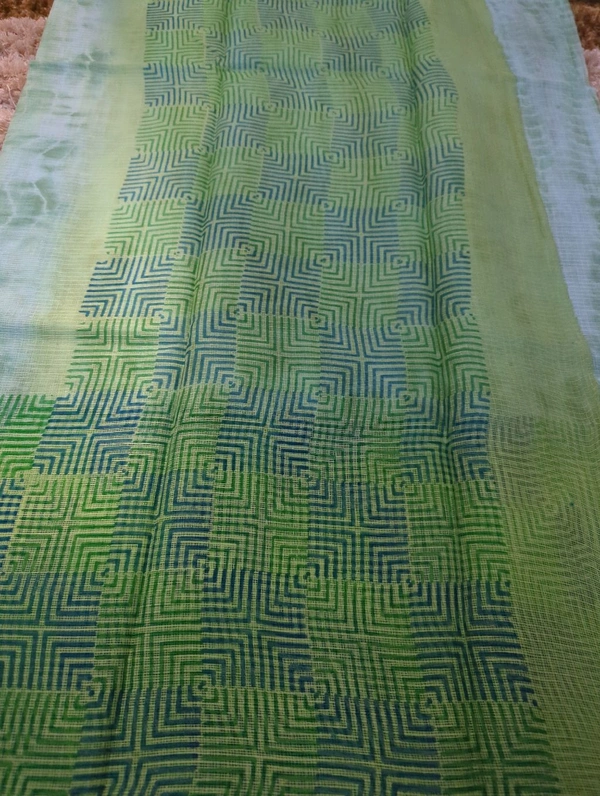 Pure Cotton Kota - Green 8