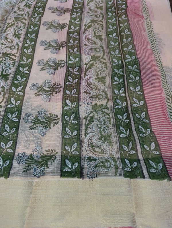 Pure Cotton Kota Block - Lavender blush 4