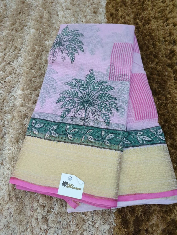 Pure Cotton Kota Block - Thistle 11