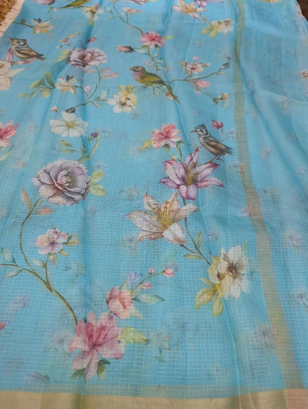 Pure Silk Kota Digital  - Neptune 3