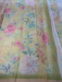 Pure Cotton Kota Digital  - green 8