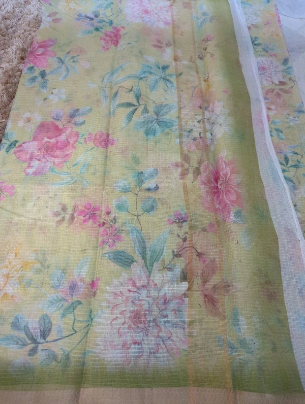 Pure Cotton Kota Digital  - green 8