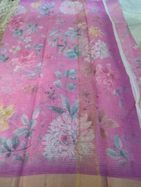 Pure Cotton Kota Digital  - Blush Pink 10