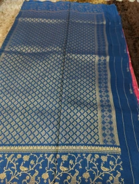 Pure Beheras Tissues Weaving  - pink