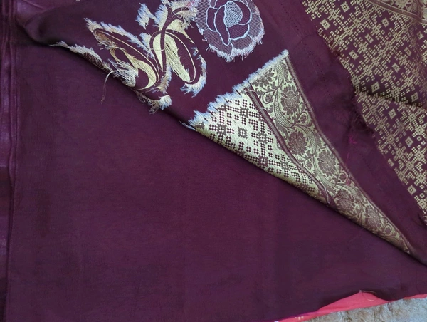 Pure Tusser Raw Mango  - Wild Watermelon