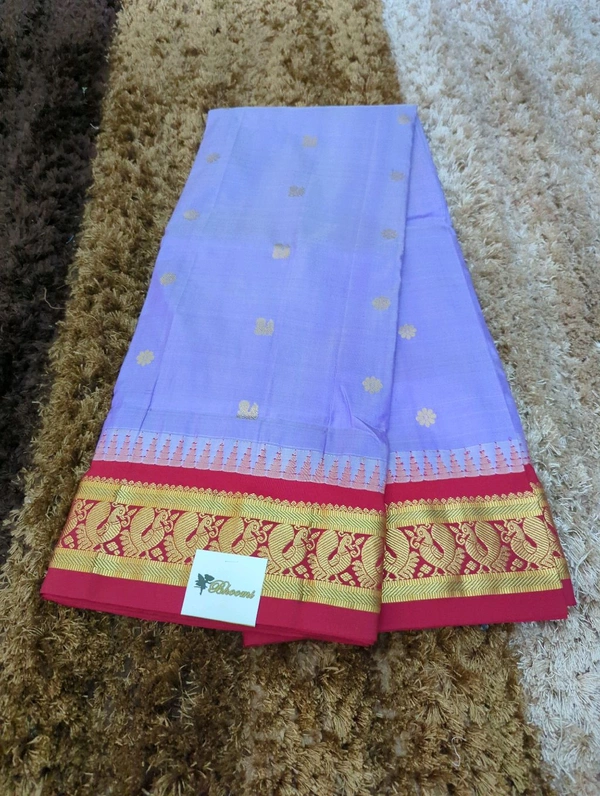 Pure Handloom Narayanpet Pattu  - Mauve