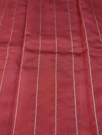 Pure Handloom Raw mango Pattu  - dark green