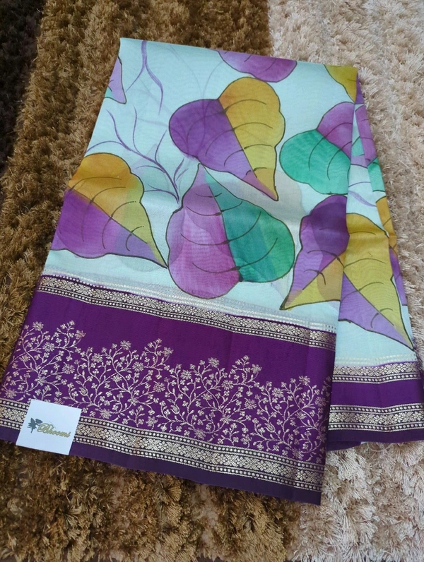 Pure Tussar Raw Mongo  - Cardinal Pink